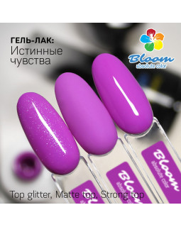 Гель-лак BLOOM 130 Истинные чувства-foto2