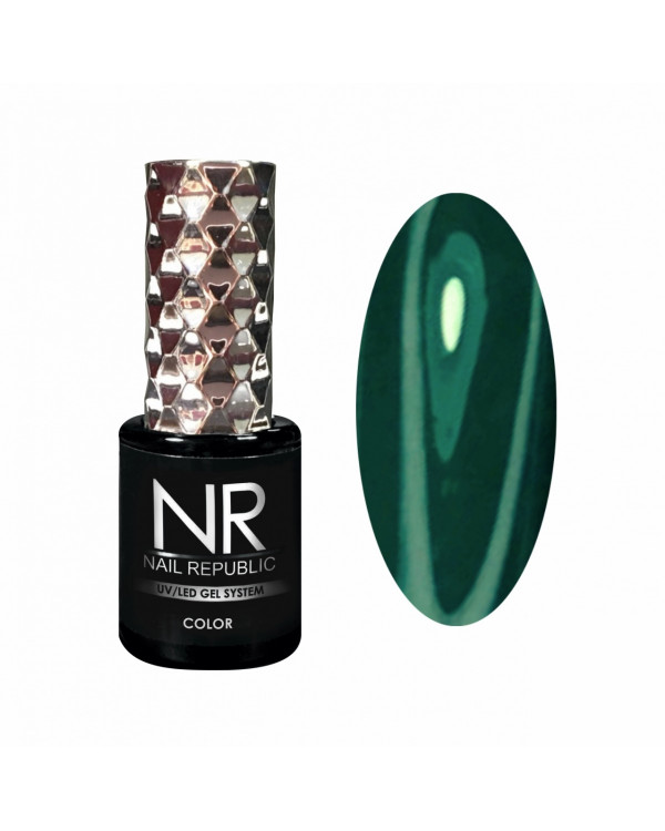Гель-лак Nail Republic 108 зеленая ель