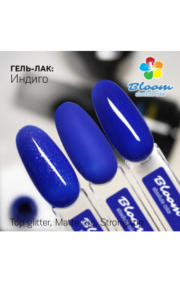 Гель-лак BLOOM 146  Индиго-foto2