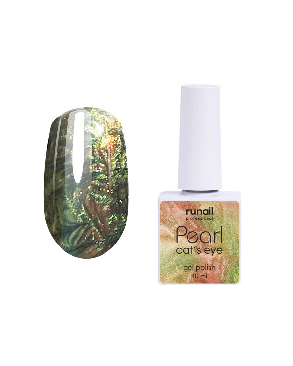 Гель-лак ruNail PEARL cat`s eye 7648 10мл
