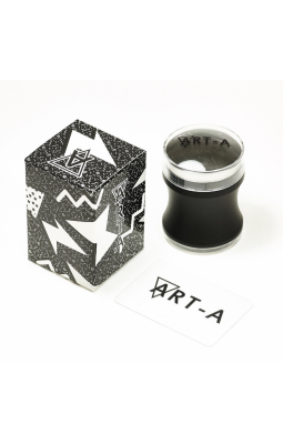 Штамп ART-A черный 3,9см + скрапер