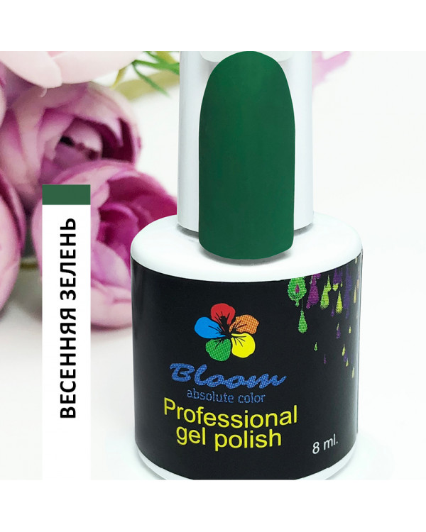 Гель-лак BLOOM 216 Весенняя зелень