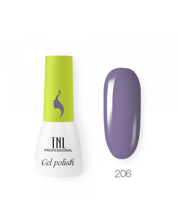 Гель-лак TNL 8 чувств Mini №206 грозовая туча