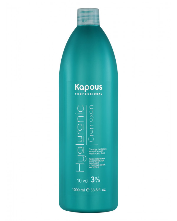 Kapous Hyaluronic acid крем-оксид 3% 1000мл Kapous Hyaluronic acid крем-оксид 3% 1000мл