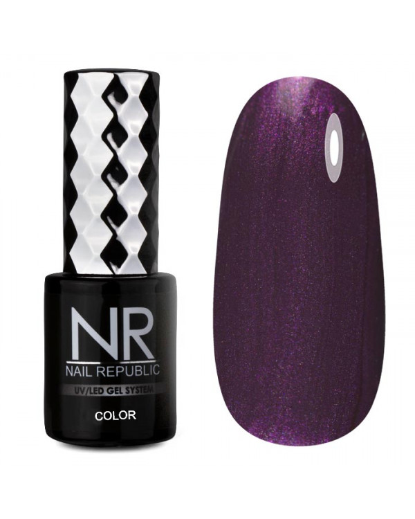 Гель-лак Nail Republic 501 перламутр лиловый