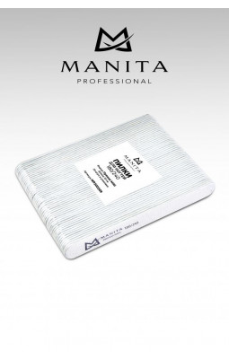Пилка для ногтей Manita 180*240 гр 13 см 50 шт набор