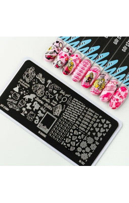 Пластина Go! Stamp 282 hi Barbie