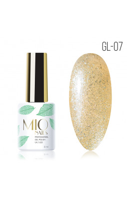 Гель-лак MIO NAILS GL-07 Светлое золото