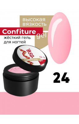 Жесткий гель BSG Confiture 24 высокая вязкость 13 гр нежно-розовый маршмеллоу Жесткий гель BSG Confiture 24 высокая вязкость 13 гр нежно-розовый маршмеллоу