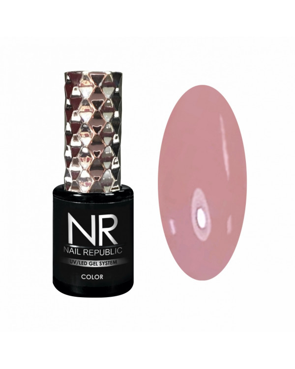 Гель-лак Nail Republic 004 полупрозрачный камуфлирующий