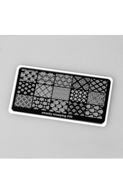 Пластина для стемпинга Swanky Stamping 06