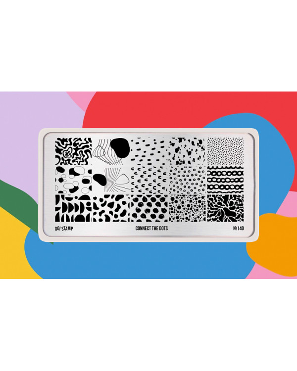 Пластина Go! Stamp  140 Connect the dots