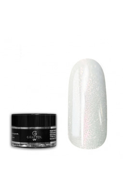 Grattol Gel камуфлирующий с шиммером White Glow 06 15 мл