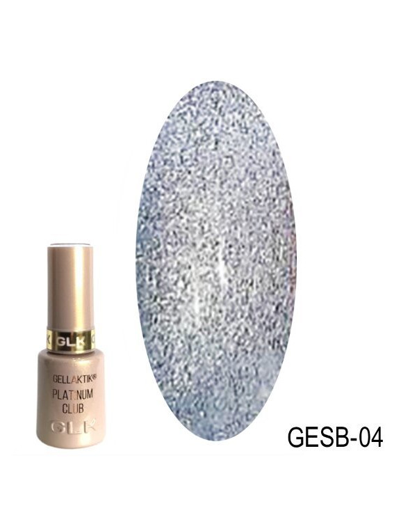 Гель-лак GLK STEEL BREZE 04 светоотражающая кошка