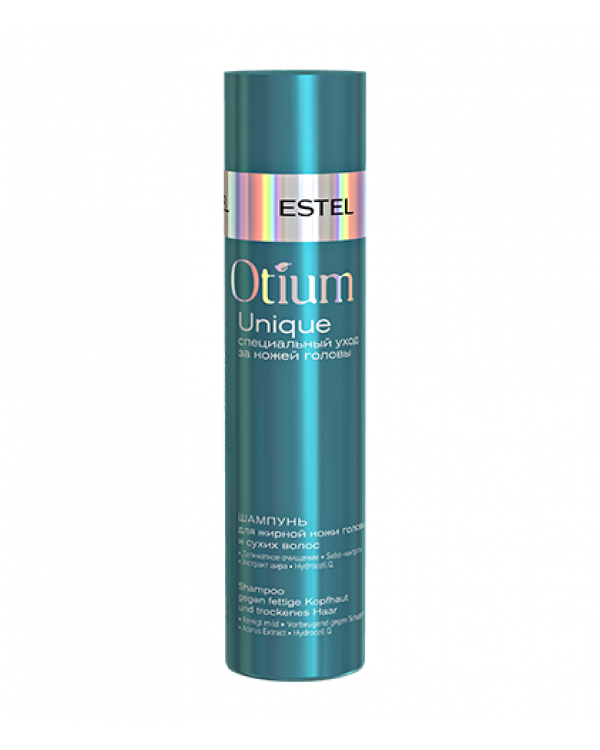 Estel Otium Unique шампунь для жирной кожи сух 250мл