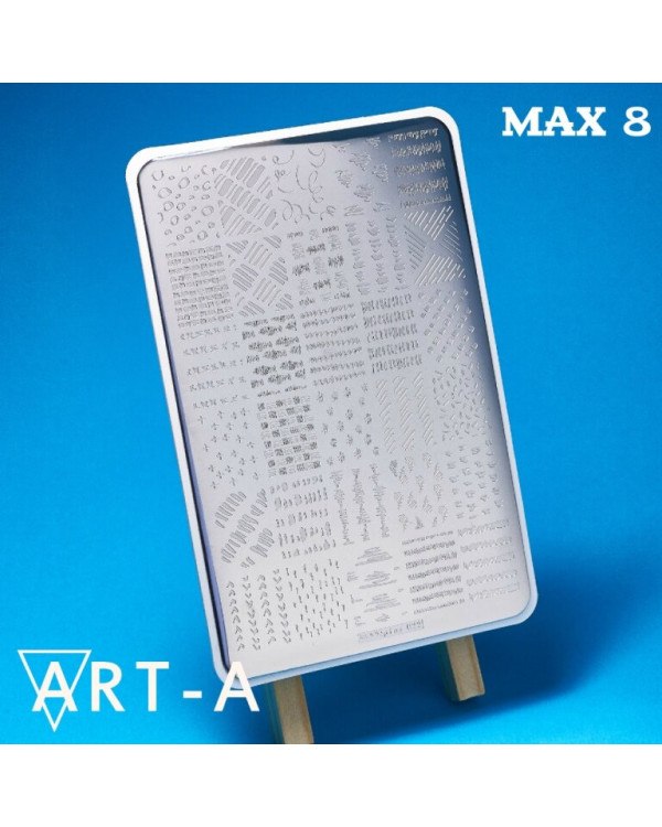 Пластина для стемпинга Art-A 9.5*14.5см MAX 08-22