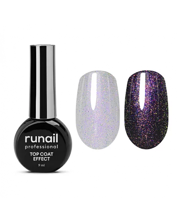 Глянцевый топ EFFECT ruNail 9мл 9909 Глянцевый топ EFFECT ruNail 9мл 9909