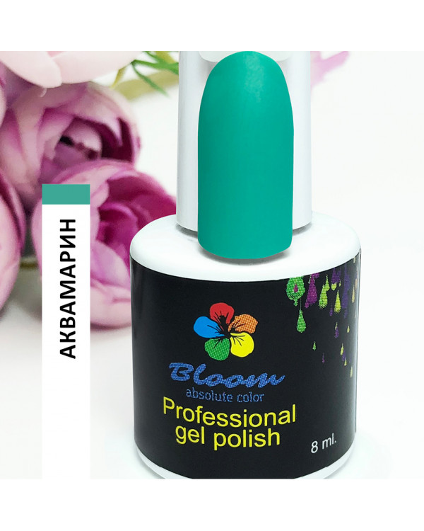 Гель-лак BLOOM 209 Аквамарин