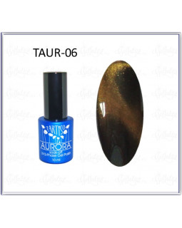 TARTISO AURORA TAUR-06 магнитный гель лак 10мл эффект "кошачий глаз"-foto2