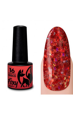 Гель-лак дизайн Foxy Disko 16