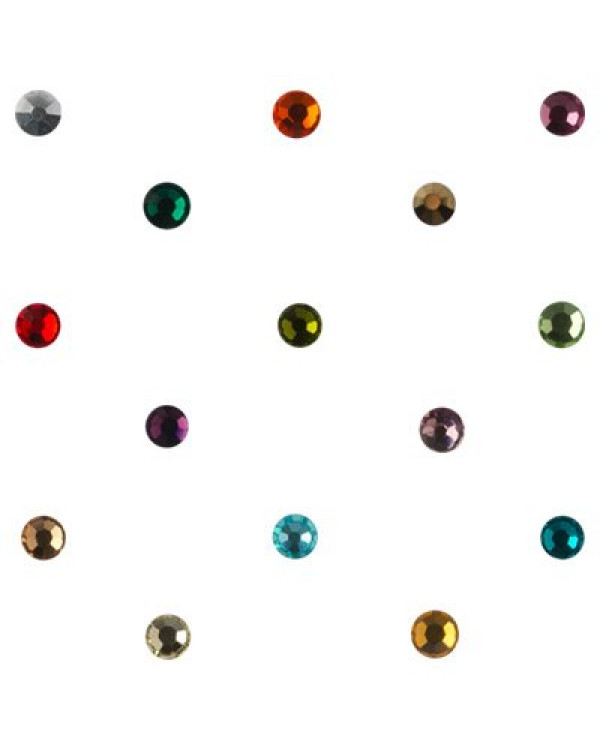Стразы цветные Swarovski SS4 100шт. (01) mix