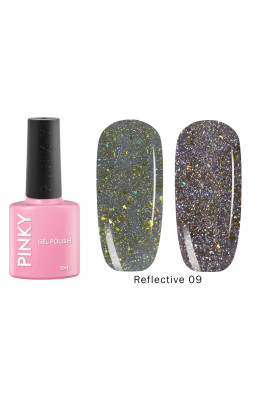 Гель-лак PINKY 09 светоотражающий