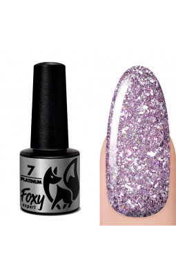 Гель-лак дизайн Foxy Platinum 5ml 7