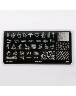 Пластина Go! Stamp  103 Game Over