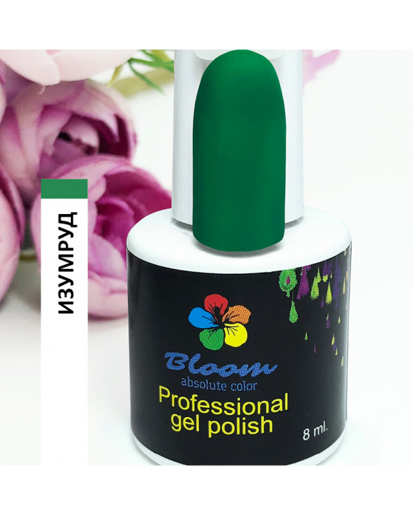 Гель-лак BLOOM 215 Изумруд