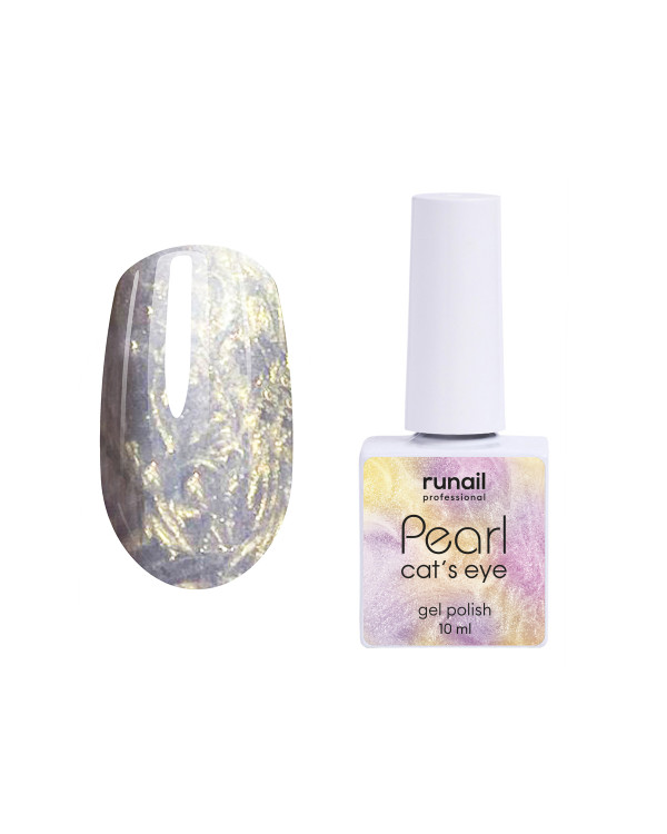 Гель-лак ruNail PEARL cat`s eye 7647 10мл