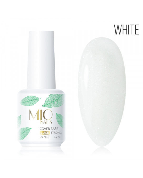 База камуфлирующая Mio Nails LUXE WHITE 15 мл База камуфлирующая Mio Nails LUXE WHITE 15 мл