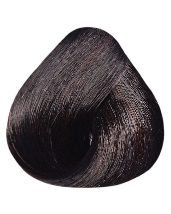 De Luxe Silver крем-краска 4/6 шатен фиолет-