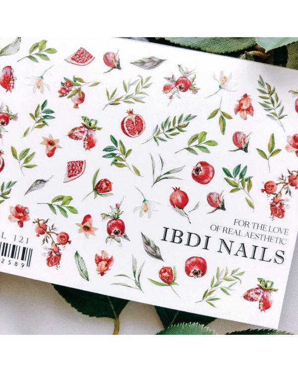 Слайдер-дизайн IBDI COLORFUL 121 гранат
