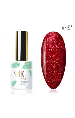 Гель-лак MIO NAILS V-32 Пламя страсти.