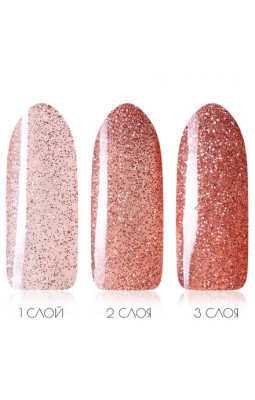 Гель-лак Adri Coco 065 мерцающий бронзовый-foto3