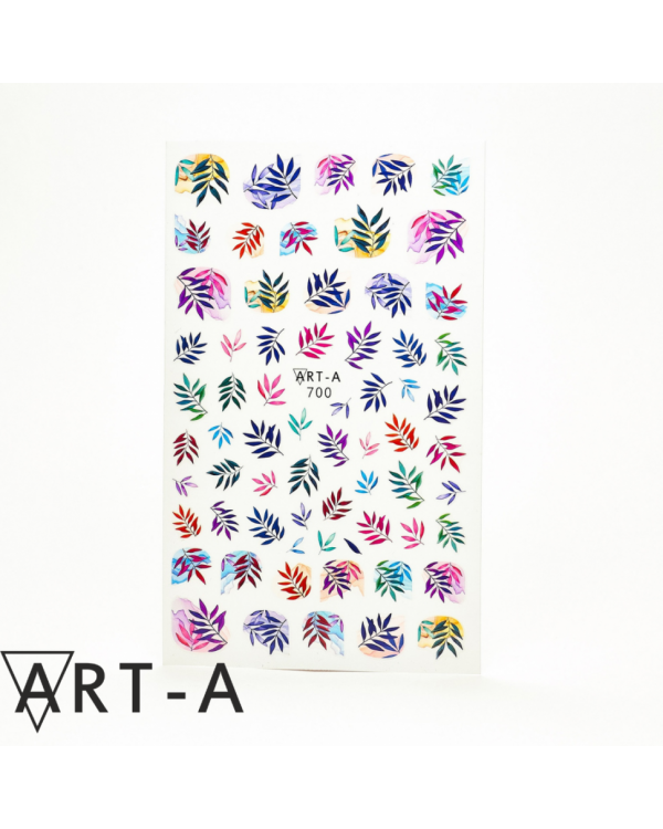 Наклейки ART-A 3D 700 цветные листья