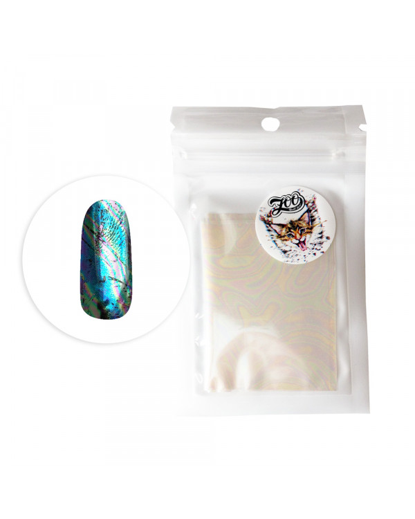 Фольга переводная ZOO nail 4*50см северное сияние 1163