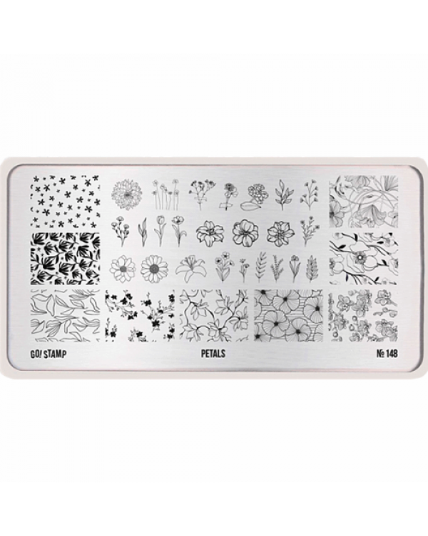 Пластина Go! Stamp  148 Petals
