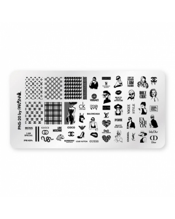Пластина для стемпинга ParisNail PNS-20