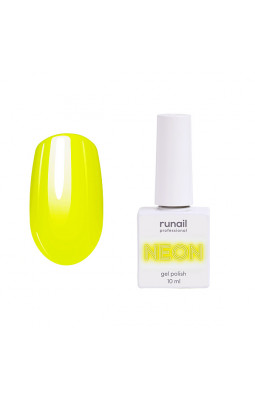 Гель-лак ruNail NEON неоновый флюоресцентный 10мл, 7246