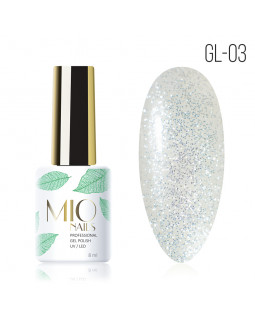 Гель-лак MIO NAILS GL-03 Алмазная крошка
