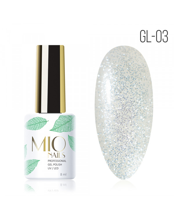 Гель-лак MIO NAILS GL-03 Алмазная крошка