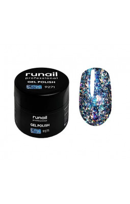 Гель-лак с блёстками Дракон 5гр runail 9271