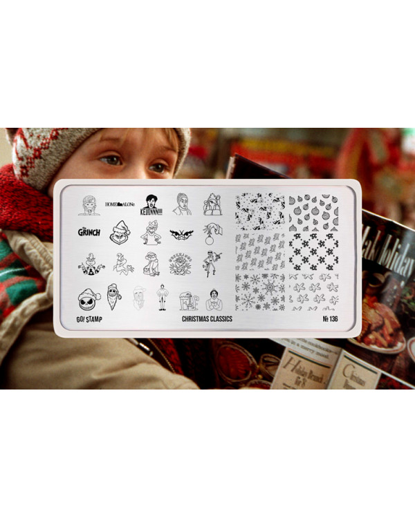 Пластина Go! Stamp  136 Christmas classics