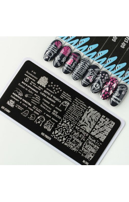 Пластина Go! Stamp 285 vse prosto