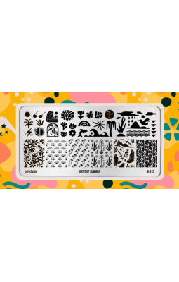 Пластина Go! Stamp 312 scent of sammer