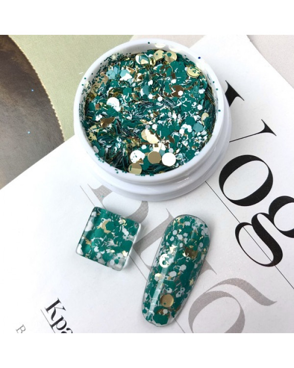 Глиттер CONFETTY MIX  Wood 1208