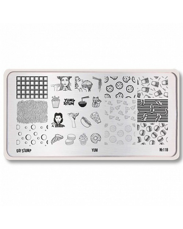 Пластина Go! Stamp  118 Yum