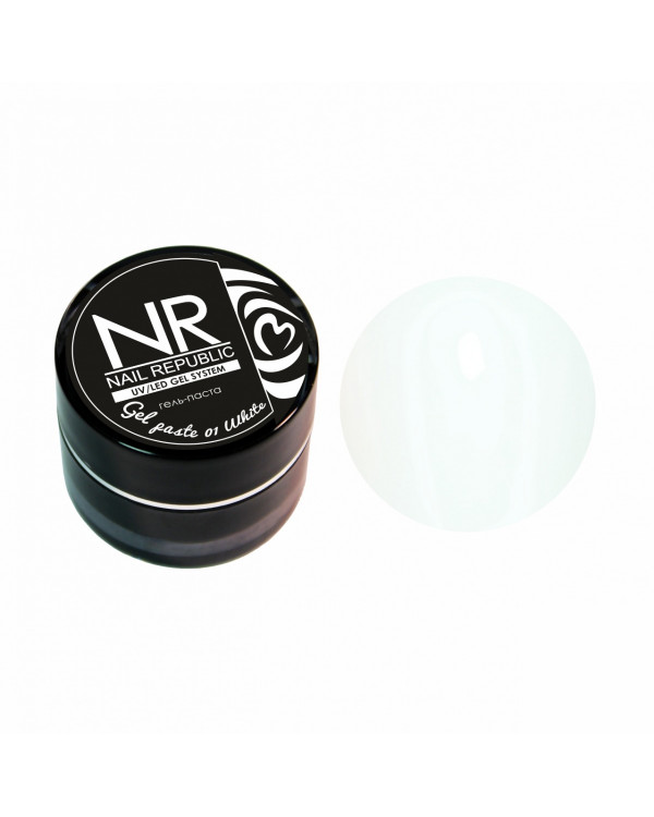 Гель-паста Nail Republic белая 5 гр