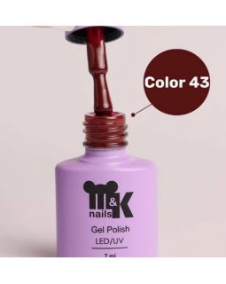 Гель-лак M&K Nails Colour 43 7 ml +
